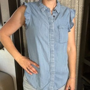 Chambray top